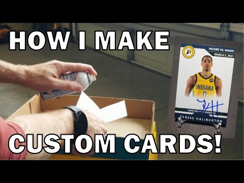 How to Make Sports Cards?