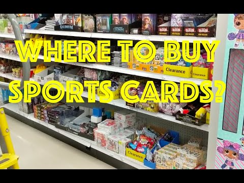 Where to Buy Sports Card Packs?