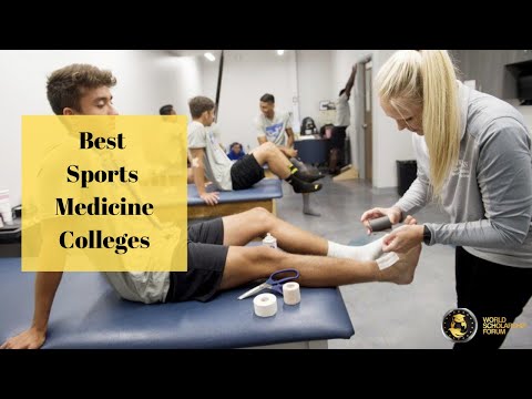 What Colleges Have Good Sports Medicine Programs?